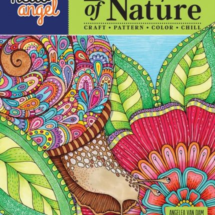 Hello Angel Beauty of Nature: Expanded Design Collection for Artists & Crafters - Craft, Pattern, Color, Chill