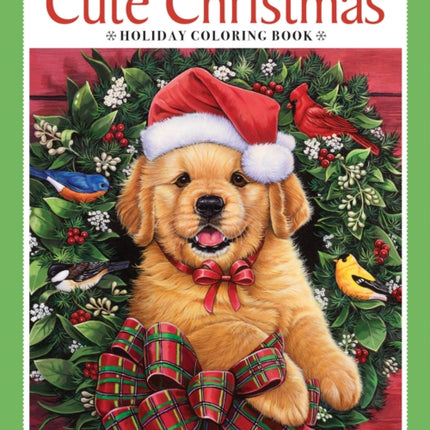 Cute Christmas Holiday Coloring Book