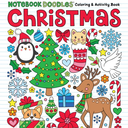 Notebook Doodles Christmas: Coloring & Activity Book