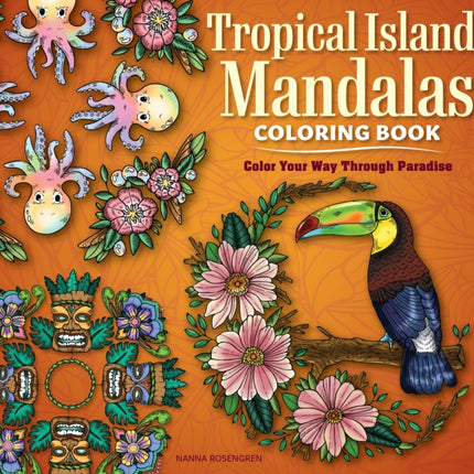 Tropical Island Mandalas Coloring Book
