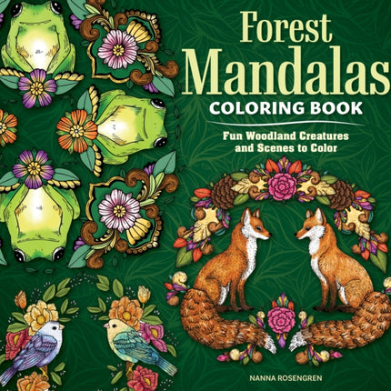 Forest Mandalas Coloring Book