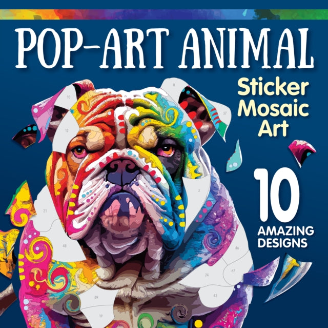 Pop Art Animals Sticker Mosaic Art