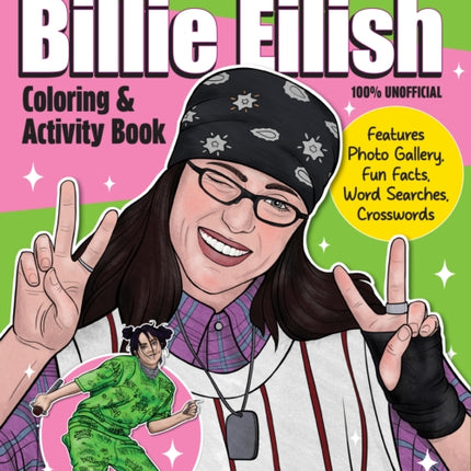 Super Stylish Billie Eilish Coloring  Activity