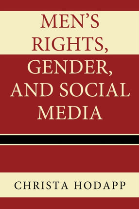 Mens Rights Gender and Social Media