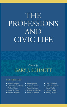 The Professions and Civic Life
