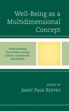 WellBeing as a Multidimensional Concept
