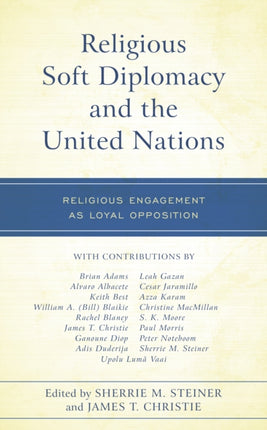 Religious Soft Diplomacy and the United Nations