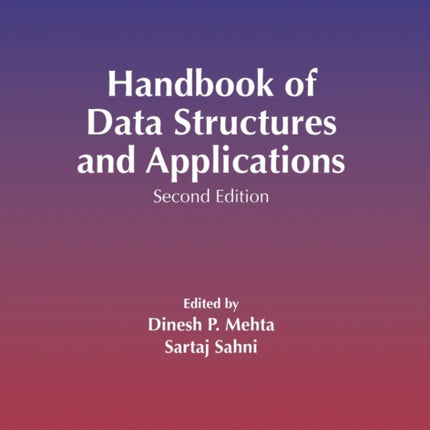 Handbook of Data Structures and Applications