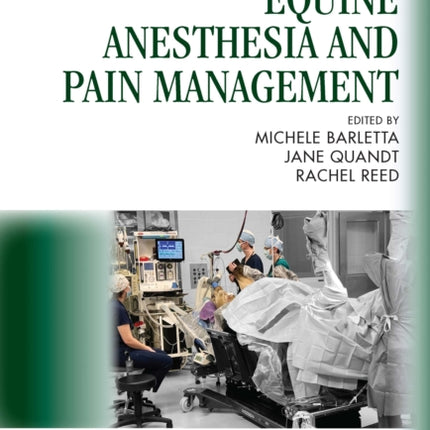 Equine Anesthesia and Pain Management