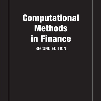 Computational Methods in Finance