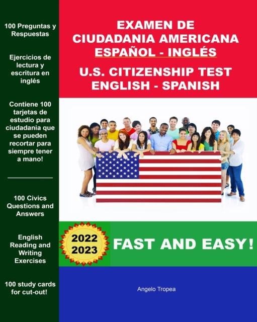 Examen de Ciudadania Americana Espanol y Ingles