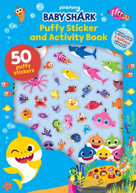 Baby Shark: Puffy Sticker and Activity Book