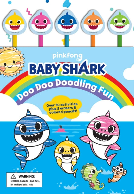 Baby Shark 5-Pencil Set (Little Bee)