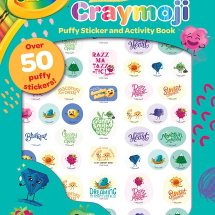 Crayola: I Feel Craymoji (a Crayola Puffy Sticker Press Out Activity Book for Kids)