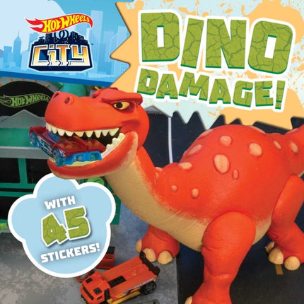 Hot Wheels City Dino Damage