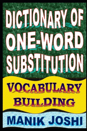 Dictionary of Oneword Substitution