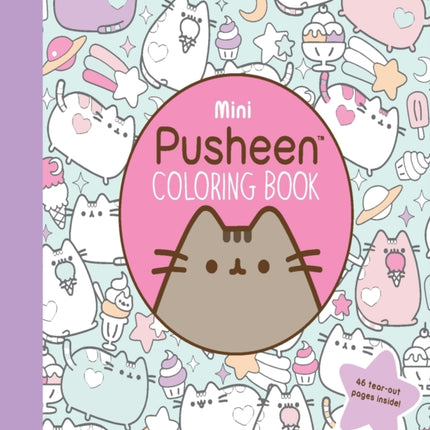 Mini Pusheen Coloring Book