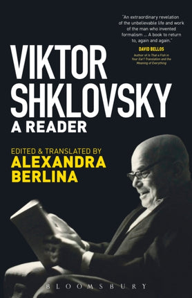 Viktor Shklovsky A Reader