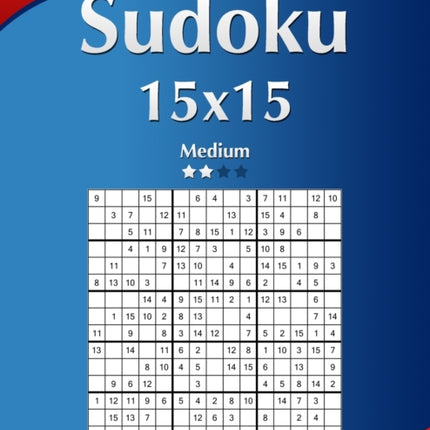 Sudoku 15x15  Medium  Volume 24  276 Puzzles