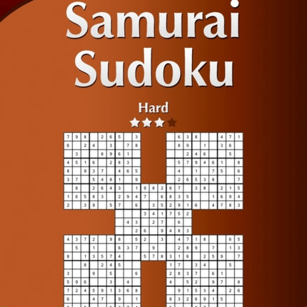 Samurai Sudoku  Hard  Volume 4  159 Puzzles