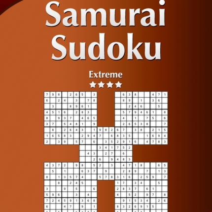 Samurai Sudoku  Extreme  Volume 5  159 Puzzles