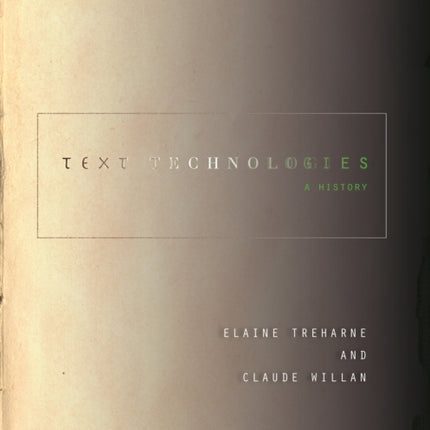 Text Technologies: A History