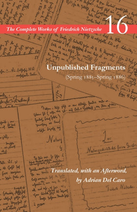 Unpublished Fragments (Spring 1885–Spring 1886): Volume 16