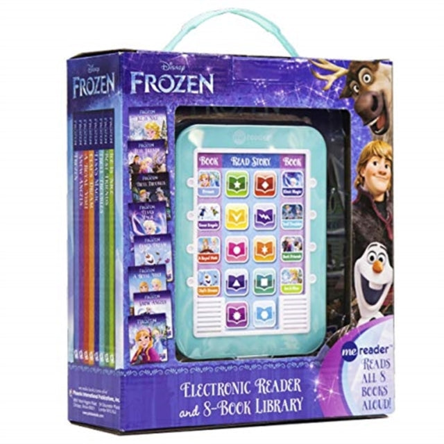 Disney Frozen Me Reader Electronic Reader and 8Book Library Sound Book Set