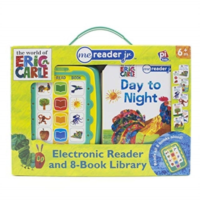 World of Eric Carle Me Reader Jr 8Book Library and Electronic Reader Sound Book Set