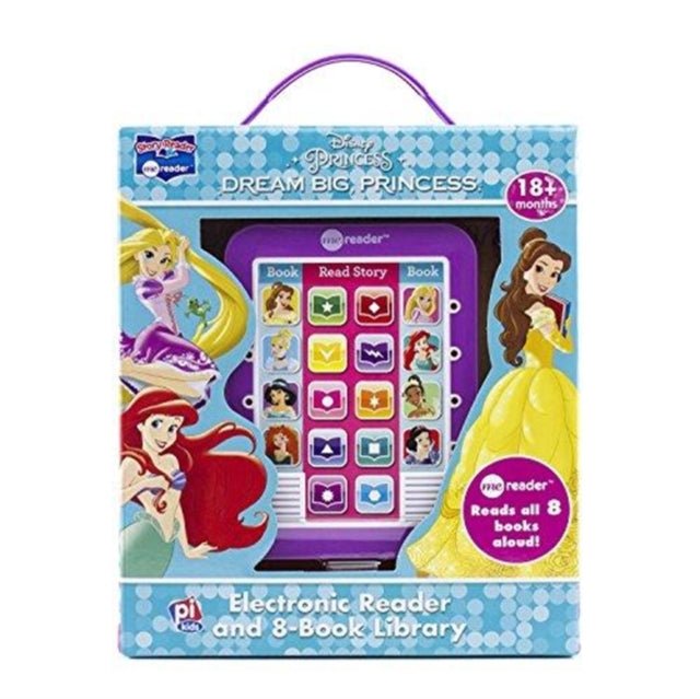 Disney Princess Dream Big Princess Me Reader Electronic Reader and 8Book Library Sound Book Set