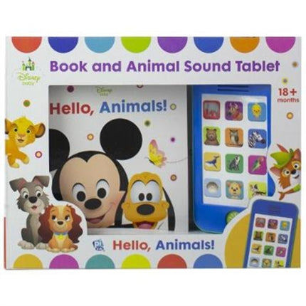 Disney Baby Hello Animals Book and Animal Sound Tablet Set