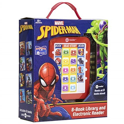 Marvel SpiderMan Me Reader 8Book Library and Electronic Reader Sound Book Set