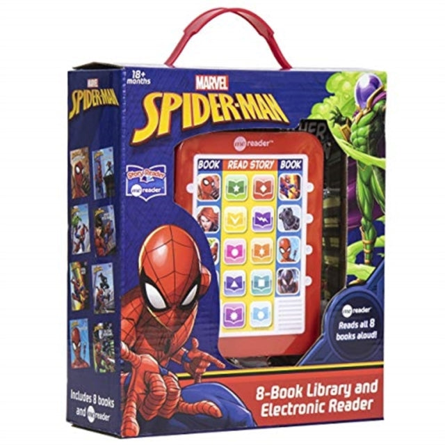 Marvel SpiderMan Me Reader 8Book Library and Electronic Reader Sound Book Set