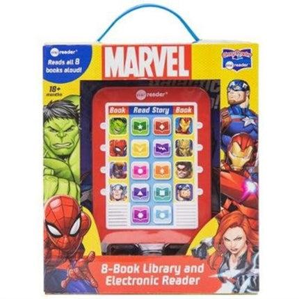 Marvel Me Reader 8Book Library and Electronic Reader Sound Book Set