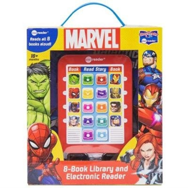 Marvel Me Reader 8Book Library and Electronic Reader Sound Book Set