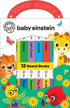 Baby Einstein  My First Library Board Book Block 12Book Set  PI Kids