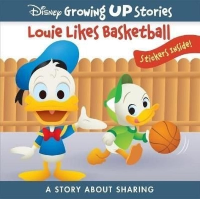 Disney Growing Up Stories: Louie Likes Basketball A Story About Sharing