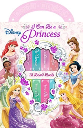 Disney Princess  I Can Be Princess My First Library Board Book Block 12Book Set  PI Kids