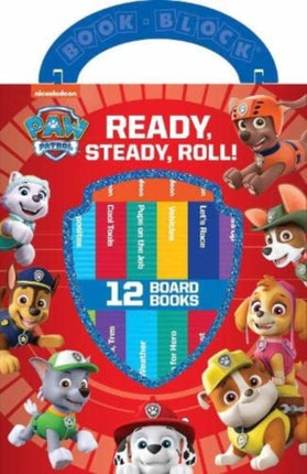 Nickelodeon PAW Patrol Ready Steady Roll 12 Board Books