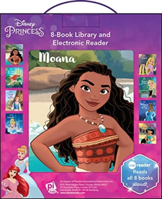 Disney Princess Me Reader 8Book Library and Electronic Reader Sound Book Set