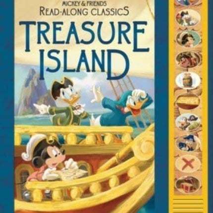 Disney Mickey and Friends: Treasure Island Read-Along Classics Sound Book