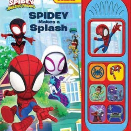 Disney Junior Marvel Spidey Makes A Splash Sound Book