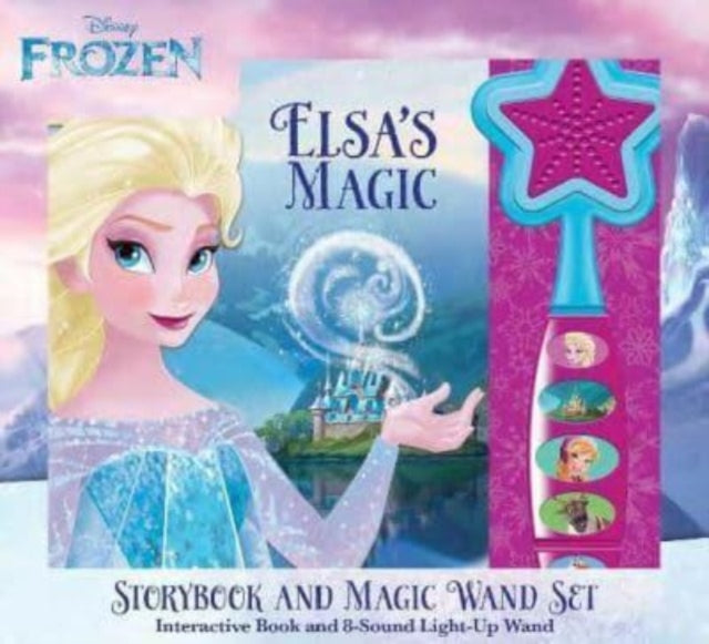 Disney Frozen Elsas Magic Storybook and Magic Wand Sound Book Set