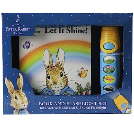 World of Peter Rabbit Let it Shine Book and 5 Sound Flashlight Set