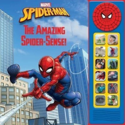 Marvel SpiderMan The Amazing SpiderSense Sound Book