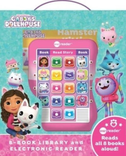 DreamWorks Gabbys Dollhouse Me Reader 8Book Library and Electronic Reader Sound Book Set