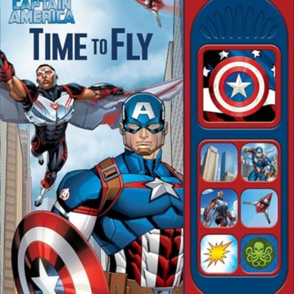 Marvel Captain America Time to Fly Sound Book