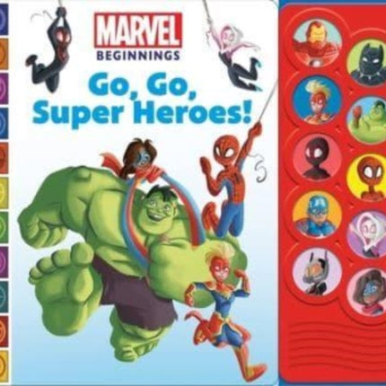 Marvel Beginnings Go Go Supernheroes Sound Listen  Learn