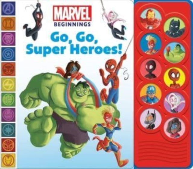 Marvel Beginnings Go Go Supernheroes Sound Listen  Learn