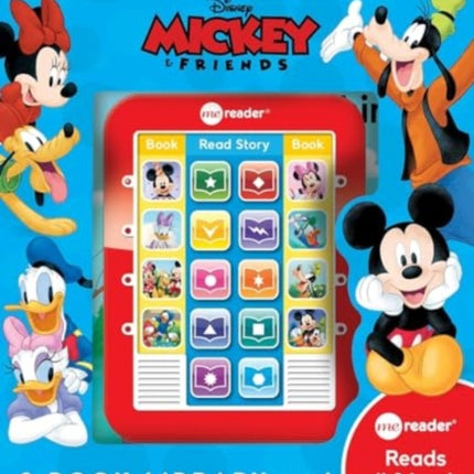 Disney Mickey and Friends Me Reader 8Book Library and Electronic Reader Sound Book Set